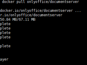 使用Docker部署ONLYOFFICE Document Server